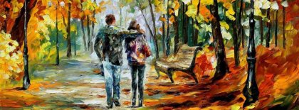 Couple In Brush Painting Facebook Covers